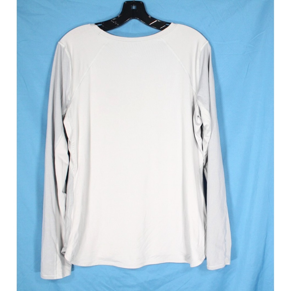 THE NORTH FACE Gray FLASHDRY Soft Knit THUMBHOLES Base Layer ACTIVE SHIRT/TOP L - Picture 5 of 6